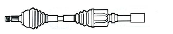 Cevam 7494 Drive shaft 7494: Buy near me in Poland at 2407.PL - Good price!