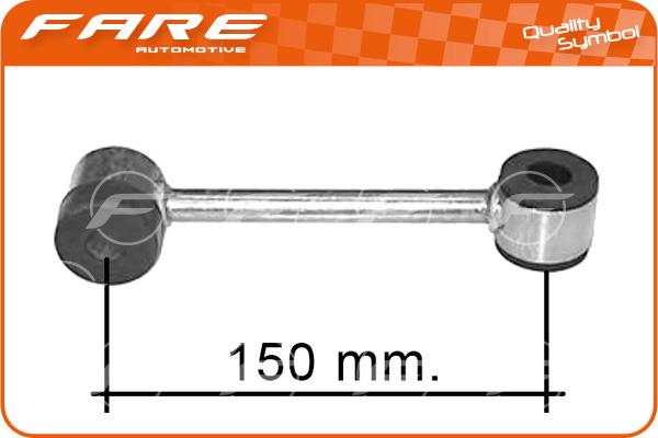 Fare 0495 Rod/Strut, stabiliser 0495: Buy near me at 2407.PL in Poland at an Affordable price!