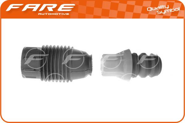 Fare 10487 Bellow and bump for 1 shock absorber 10487: Buy near me in Poland at 2407.PL - Good price!