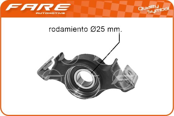 Fare 10559 Cardan shaft suspension 10559: Buy near me in Poland at 2407.PL - Good price!