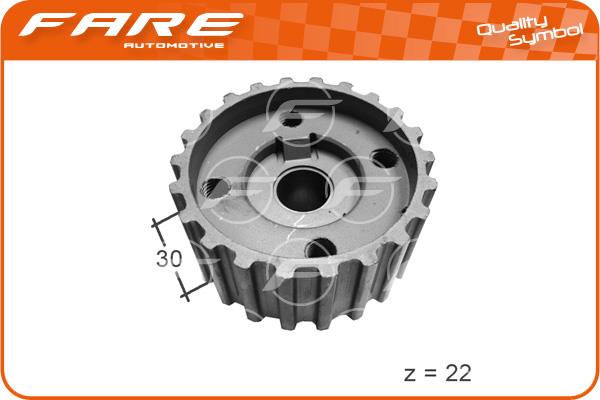 Fare 10567 TOOTHED WHEEL 10567: Buy near me in Poland at 2407.PL - Good price!