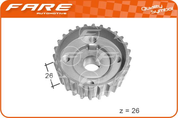 Fare 10792 TOOTHED WHEEL 10792: Buy near me in Poland at 2407.PL - Good price!