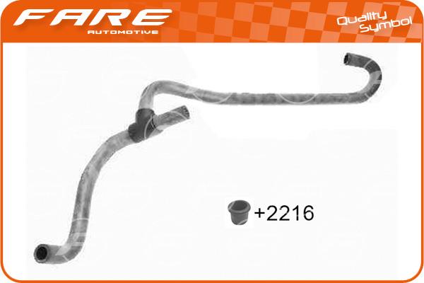 Fare 11679 Heating hose 11679: Buy near me in Poland at 2407.PL - Good price!