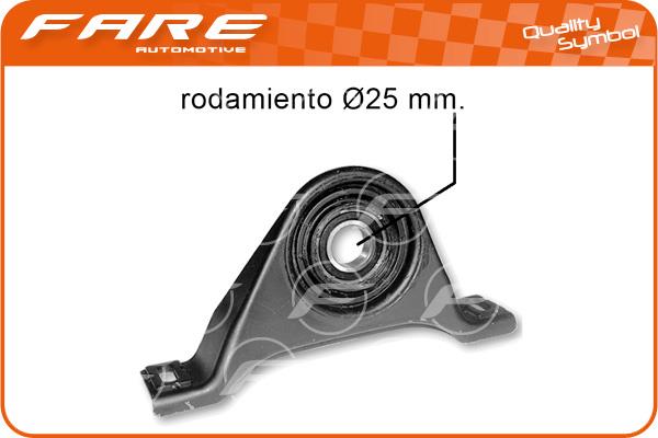 Fare 4354 Cardan shaft suspension 4354: Buy near me in Poland at 2407.PL - Good price!