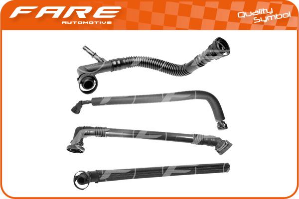 Fare 11297 Breather Hose for crankcase 11297: Buy near me in Poland at 2407.PL - Good price!