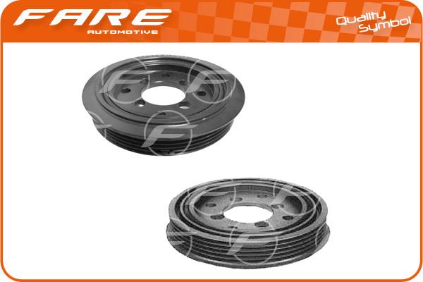 Fare 2988 Pulley crankshaft 2988: Buy near me at 2407.PL in Poland at an Affordable price!