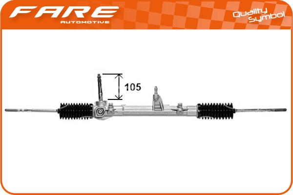 Fare DFI004 Steering Gear DFI004: Buy near me in Poland at 2407.PL - Good price!