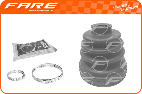Fare K4489 Bellow, driveshaft K4489: Buy near me in Poland at 2407.PL - Good price!