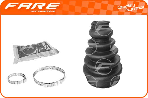 Fare K9661 Bellow, driveshaft K9661: Buy near me in Poland at 2407.PL - Good price!