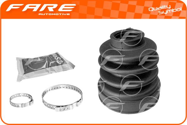 Fare K9681 Bellow, driveshaft K9681: Buy near me in Poland at 2407.PL - Good price!