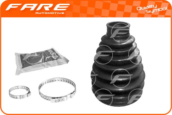 Fare K9686 Bellow, driveshaft K9686: Buy near me in Poland at 2407.PL - Good price!