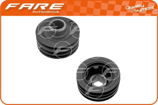 Fare 12839 Belt Pulley, crankshaft 12839: Buy near me in Poland at 2407.PL - Good price!