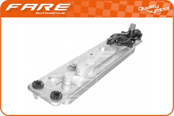 Fare 14233 Oil Cooler, automatic transmission 14233: Buy near me in Poland at 2407.PL - Good price!