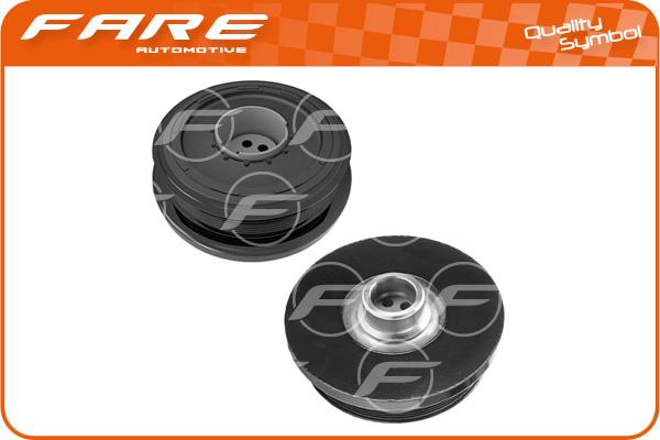 Fare 15022 Belt Pulley, crankshaft 15022: Buy near me in Poland at 2407.PL - Good price!