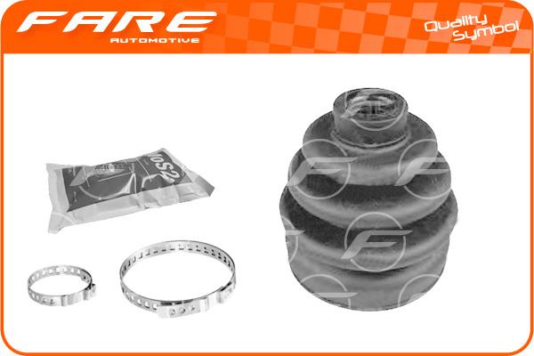 Fare K12116 Bellow Set, drive shaft K12116: Buy near me in Poland at 2407.PL - Good price!