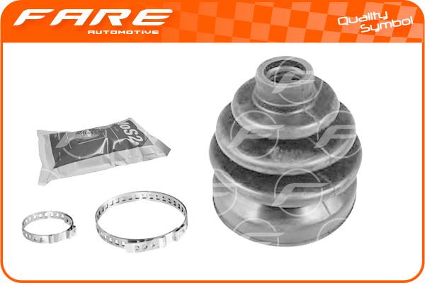 Fare K12156 Bellow Set, drive shaft K12156: Buy near me in Poland at 2407.PL - Good price!