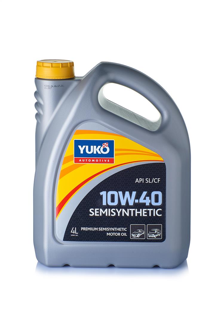 Yuko 4820070240153 Моторное масло YUKO Semisynthetic 10W-40, 4л 4820070240153: Отличная цена - Купить в Польше на 2407.PL!