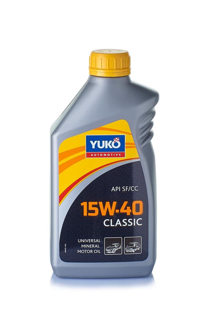 Yuko 4820070240047 Моторное масло YUKO Classic 15W-40, 1л 4820070240047: Отличная цена - Купить в Польше на 2407.PL!