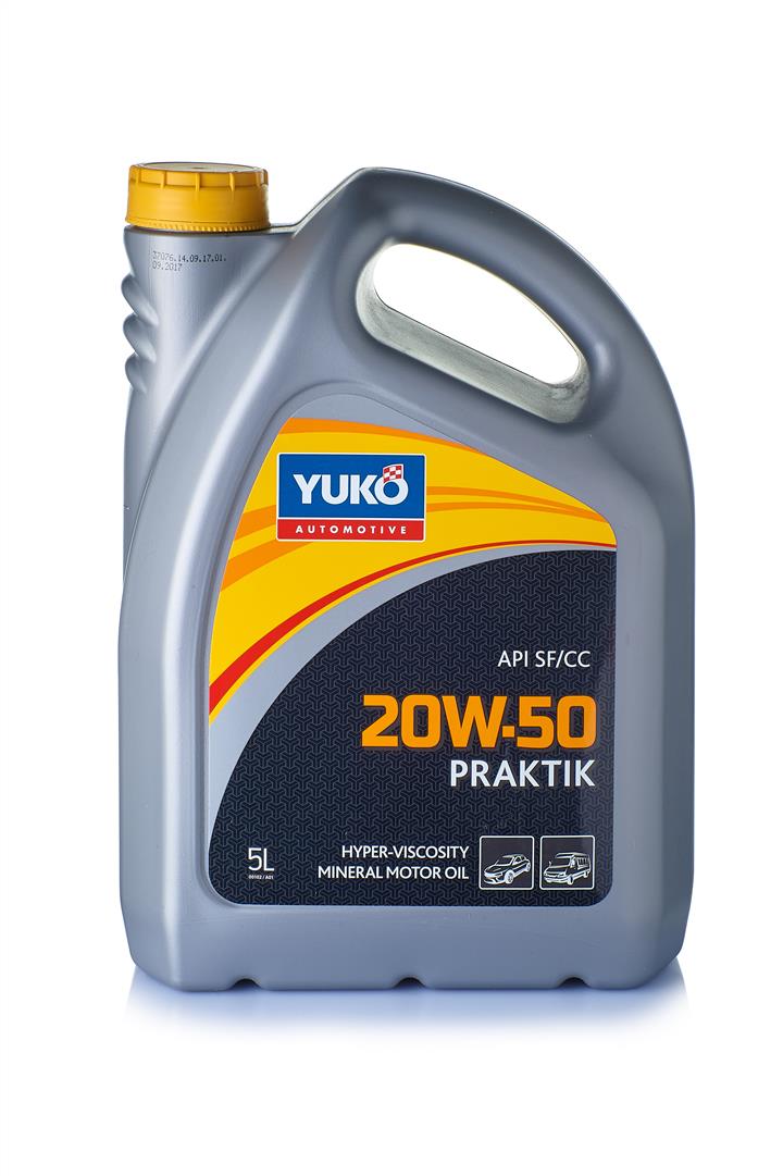Yuko 4820070242140 Engine oil YUKO Praktik 20W-50, 5L 4820070242140: Buy near me in Poland at 2407.PL - Good price!