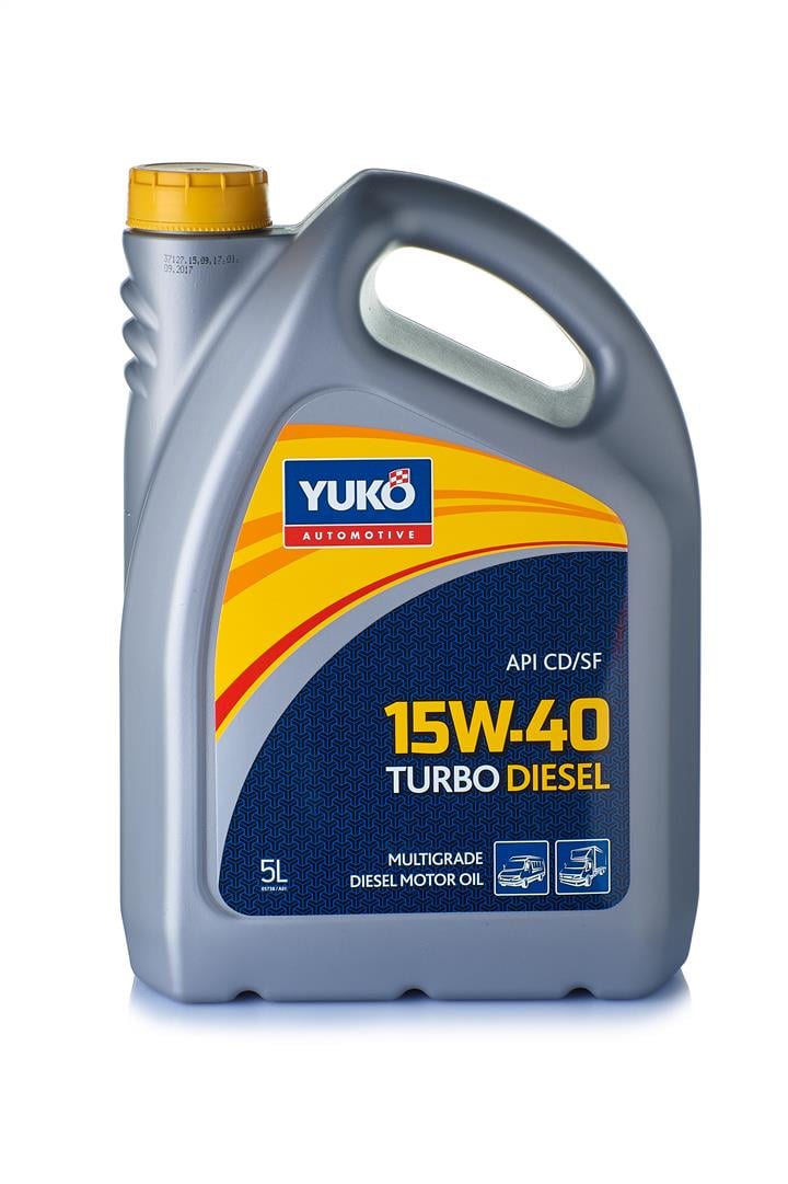 Yuko 4820070240603 Olej silnikowy YUKO Turbo Diesel 15W-40, 5L 4820070240603: Dobra cena w Polsce na 2407.PL - Kup Teraz!