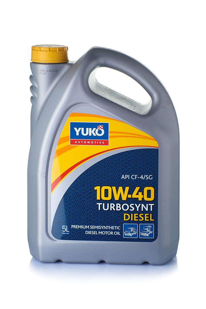 Yuko 4820070242058 Engine oil YUKO Turbosynt Diesel 10W-40, 5L 4820070242058: Buy near me in Poland at 2407.PL - Good price!