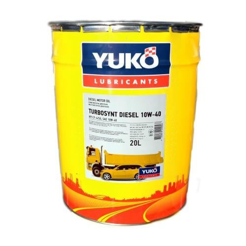 Yuko 4820070240566 Моторное масло YUKO Turbosynt Diesel 10W-40, 20л 4820070240566: Отличная цена - Купить в Польше на 2407.PL!