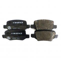 Mercedes A 168 420 04 20 Brake Pad Set, disc brake A1684200420: Buy near me at 2407.PL in Poland at an Affordable price!