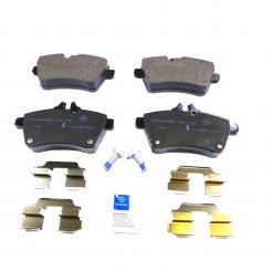 Mercedes A 169 420 18 20 Brake Pad Set, disc brake A1694201820: Buy near me at 2407.PL in Poland at an Affordable price!