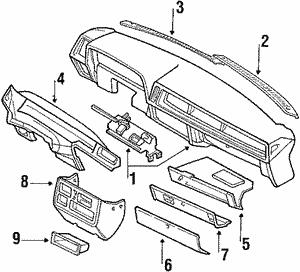 Subaru 766039061 Panel 766039061: Dobra cena w Polsce na 2407.PL - Kup Teraz!