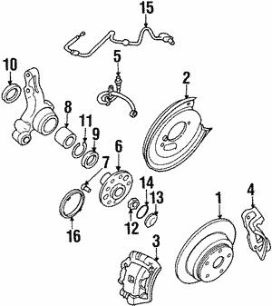 Subaru 26310PA090 Tarcza hamulcowa 26310PA090: Dobra cena w Polsce na 2407.PL - Kup Teraz!