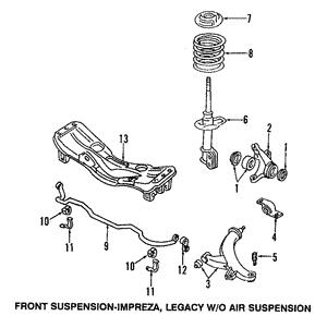 Subaru 20310SA1919L Amortyzator 20310SA1919L: Dobra cena w Polsce na 2407.PL - Kup Teraz!