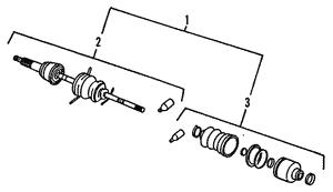 Subaru 23291GA191 Antriebswelle 23291GA191: Kaufen Sie zu einem guten Preis in Polen bei 2407.PL!