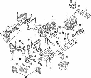 Spannrolle, zahnriemen Subaru 13033AA042