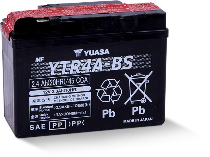Yuasa YTR4A-BS Аккумулятор YTR4ABS: Отличная цена - Купить в Польше на 2407.PL!