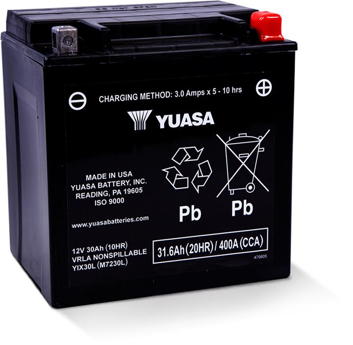Yuasa YIX30L Rechargeable battery YIX30L: Buy near me in Poland at 2407.PL - Good price!
