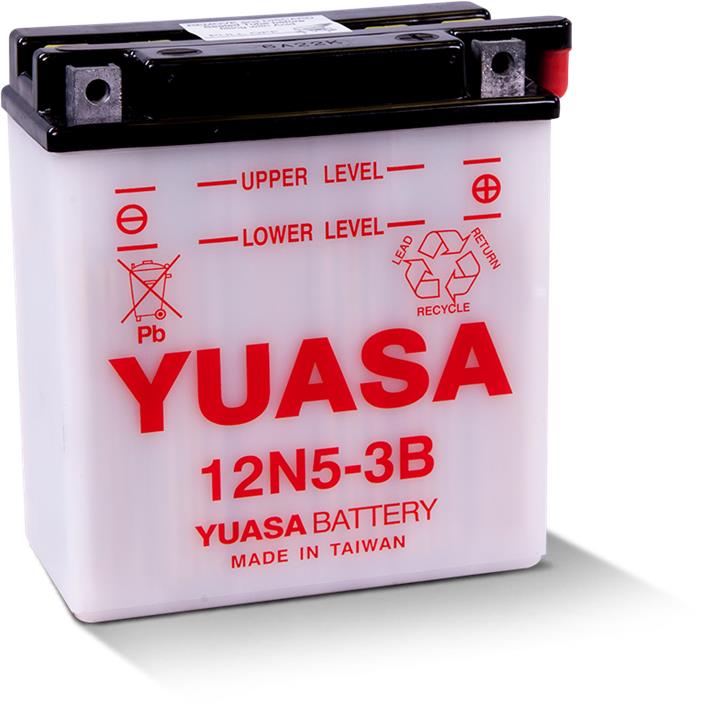 Yuasa 12N5-3B Аккумулятор Yuasa 12В 5Ач 40А(EN) R+ 12N53B: Купить в Польше - Отличная цена на 2407.PL!