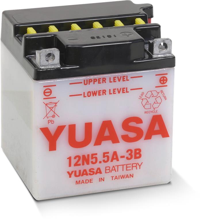 Yuasa 12N5.5A-3B Starterbatterie Yuasa 12V 5,5Ah 40A(EN) R+ 12N55A3B: Kaufen Sie zu einem guten Preis in Polen bei 2407.PL!