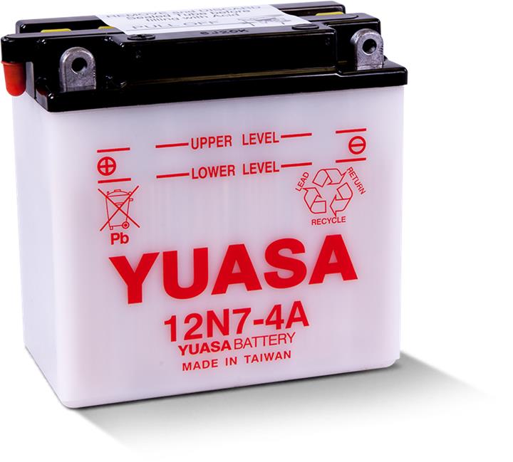 Yuasa 12N7-4A Rechargeable battery 12N74A: Buy near me in Poland at 2407.PL - Good price!
