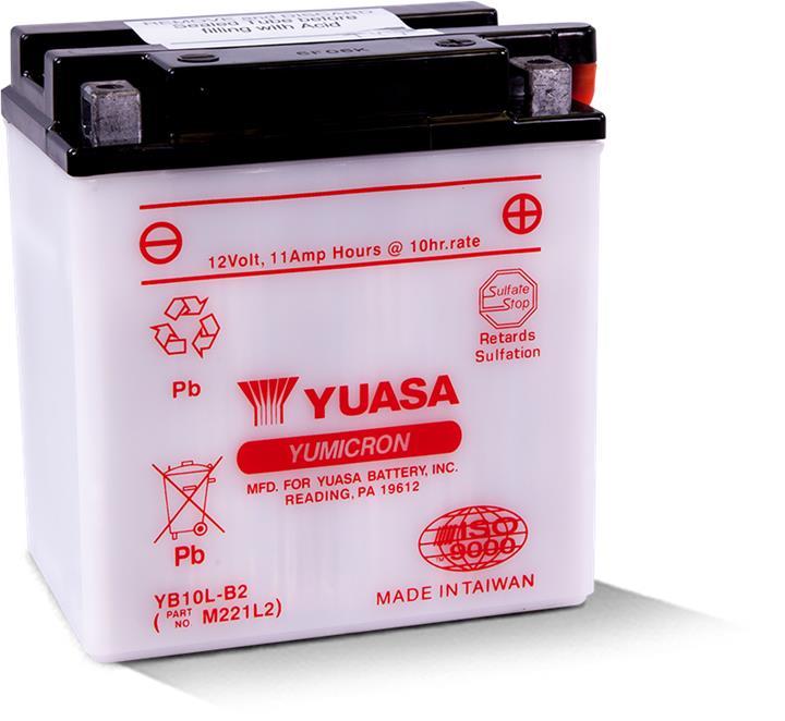 Yuasa YB10L-B2 Starterbatterie Yuasa 12V 11Ah 130A(EN) R+ YB10LB2: Kaufen Sie zu einem guten Preis in Polen bei 2407.PL!