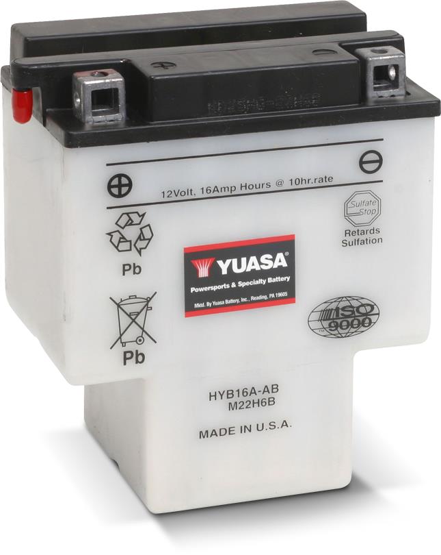 Yuasa HYB16A-AB Аккумулятор HYB16AAB: Купить в Польше - Отличная цена на 2407.PL!