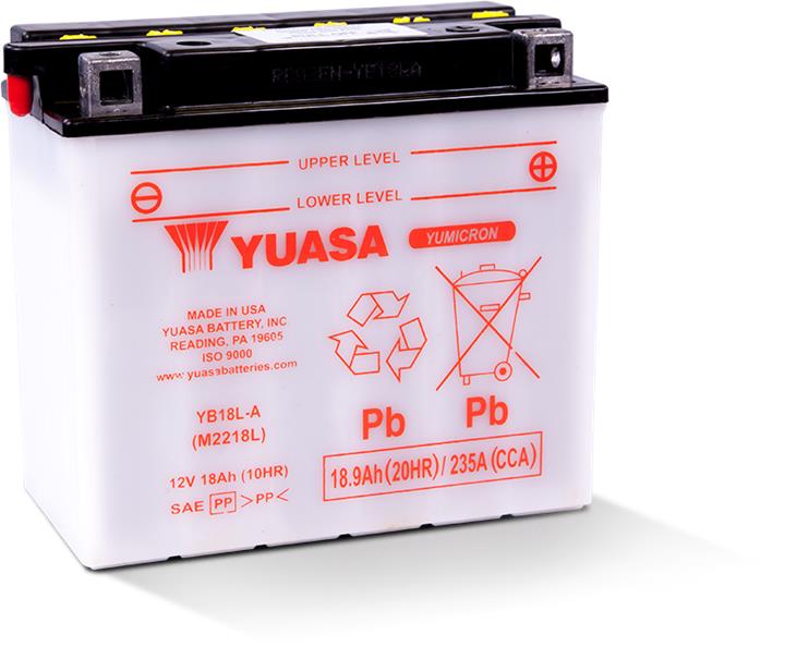 Yuasa YB18L-A Rechargeable battery YB18LA: Buy near me in Poland at 2407.PL - Good price!