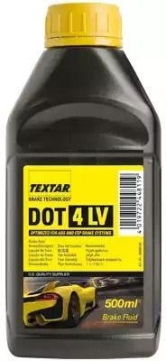 Textar 95006100 Brake fluid DOT 4 lV 0.5 l 95006100: Buy near me in Poland at 2407.PL - Good price!