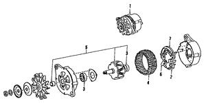 Subaru 23721AA050 Łożysko alternatora 23721AA050: Atrakcyjna cena w Polsce na 2407.PL - Zamów teraz!