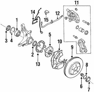 Subaru 26740PA000 Датчик частоты вращения 26740PA000: Отличная цена - Купить в Польше на 2407.PL!