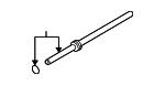 Subaru 34116AE09A Steering rack rod 34116AE09A: Buy near me in Poland at 2407.PL - Good price!