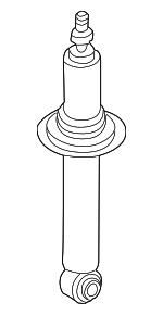 Subaru 20365AE16A Rear oil and gas suspension shock absorber 20365AE16A: Buy near me in Poland at 2407.PL - Good price!