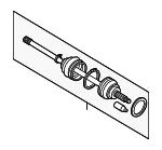 Subaru 28393FE050 CV joint 28393FE050: Buy near me in Poland at 2407.PL - Good price!