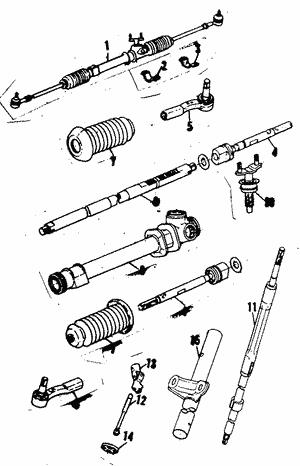 Subaru 731320010 Tie rod end outer 731320010: Buy near me in Poland at 2407.PL - Good price!