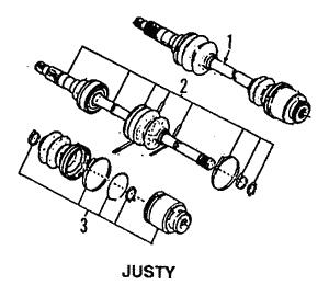 Subaru 23291GA182 CV joint 23291GA182: Buy near me in Poland at 2407.PL - Good price!