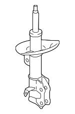 Subaru 20310SJ000 Front suspension shock absorber 20310SJ000: Buy near me in Poland at 2407.PL - Good price!